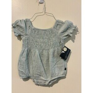 NWT‎ Modern Moments Light Blue Bubble Romper - 18M